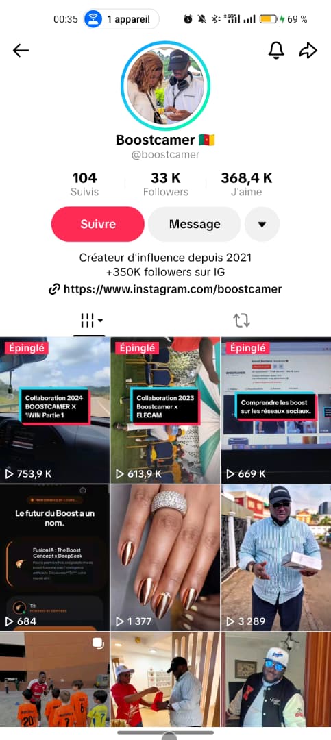 Preuve TikTok